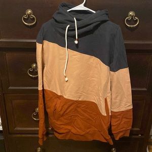 XXL Color Block Sweater